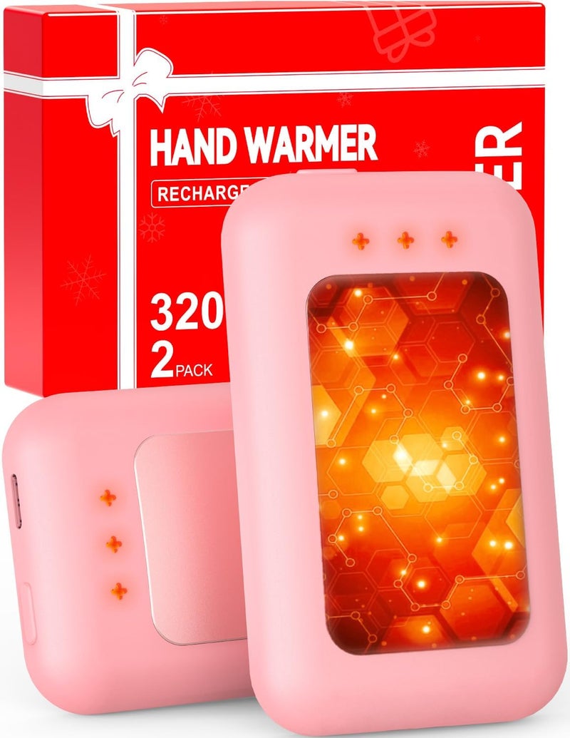 Hotdot Hand Warmers, Hand Warmers Rechargeable, Reusable Portable Electric Hand Warmer, Fast Intelligent Heating in 1 Second, Gifts for Christmas, Outdoor, Golf, Hunting, Camping Accessories - Image 1